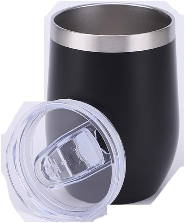 KryZaroピンクステンレススチールカップ 2個セット 家庭用・ギフト最適 保温機能付き シンプルスタイリッシュ 使いやすいユニバ