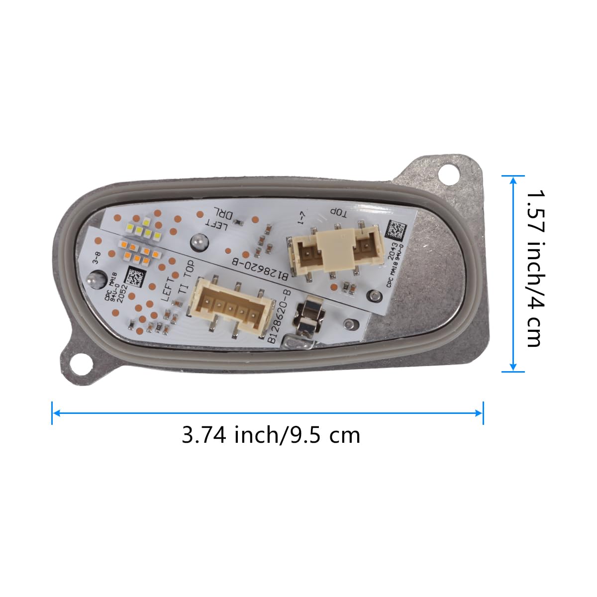 Modulo di controllo della luce di svolta DRL anteriore sinistra di ricambio 5FJ941475 per Seat Leon MK4 IV KL1 KL8 2019-2023
