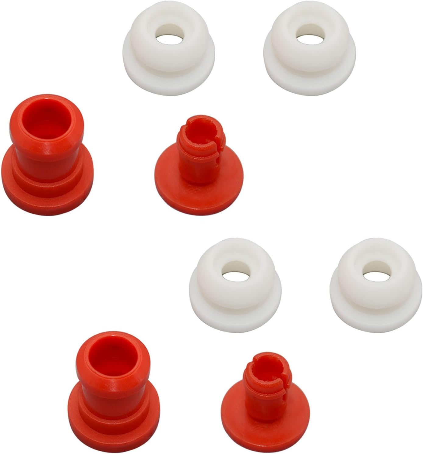2 Sets 14057 Transmission Shift Cable Bushing Kits, Compatible with Various of Models