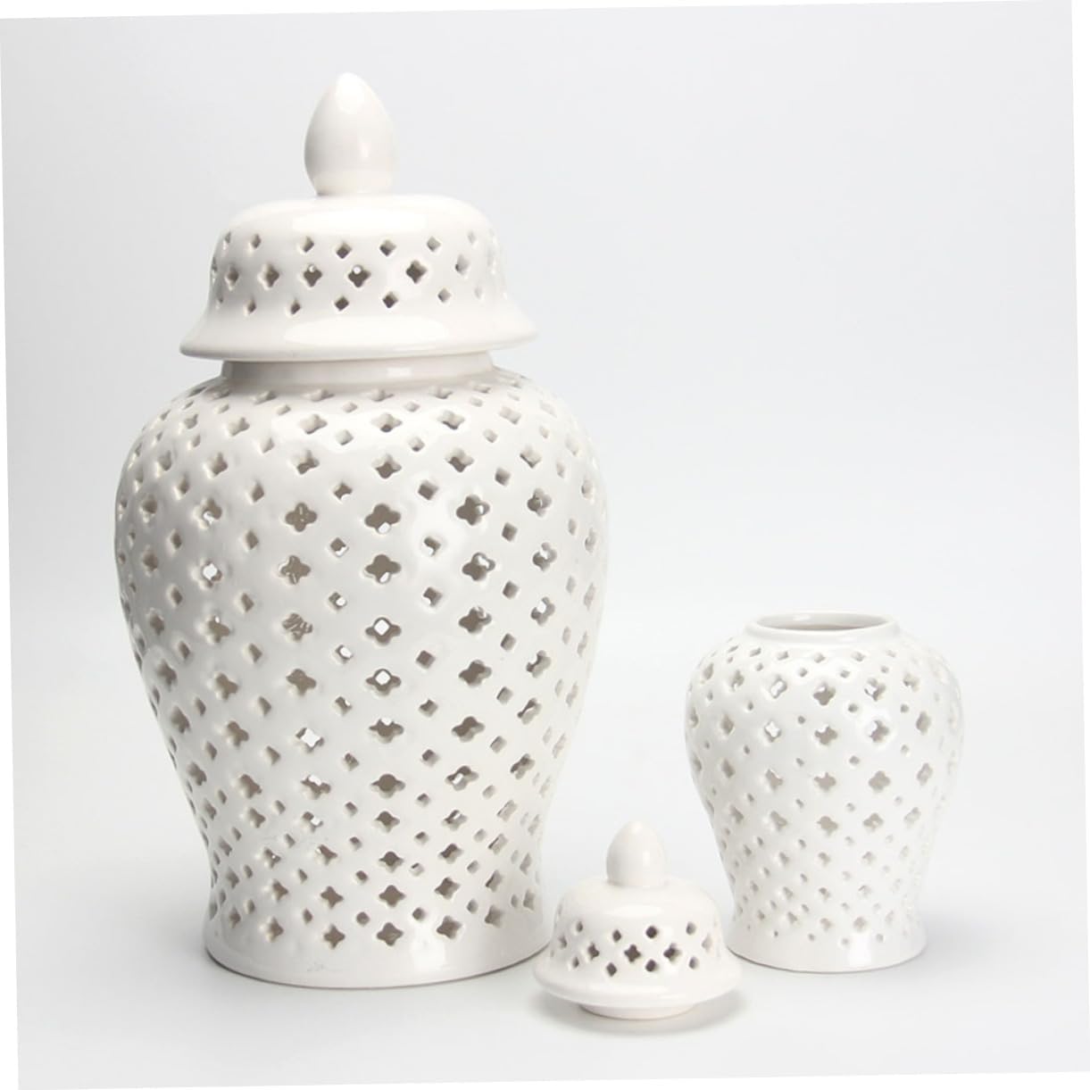 Tabletop Flower Holder Delicate Flower Vase Home Decorative Easy to Move Jar