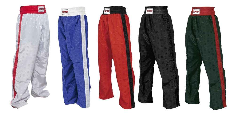 TopTen Kickboxhose Classic 180 blau-weiß