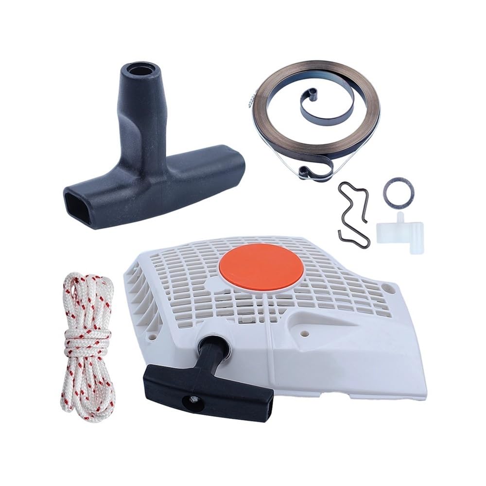 Kit de Agarre de Cuerda de trinquete de Resorte de Arranque de Retroceso Compatible con Motosierra ST MS270 MS280 MS270C MS280C MS 270 280, Repuesto de Repuesto
