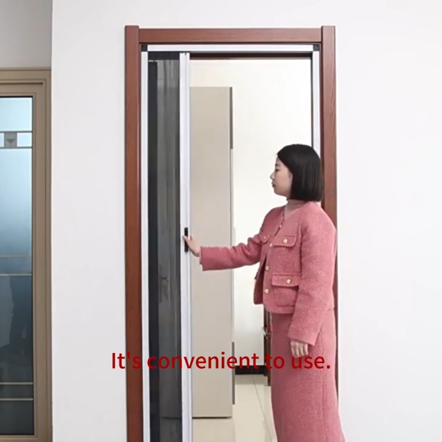 Retractable Track Frame Low Track Interior Screen Retractable Sliding Screen Door 37x80in – No ...