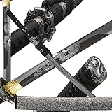 1045/1060 high Carbon Steel Full Hand Forged Traditional, Katana Sword Hademade Heat Tempered ，Japanese Samurai Swords ，Full Tang,Functional