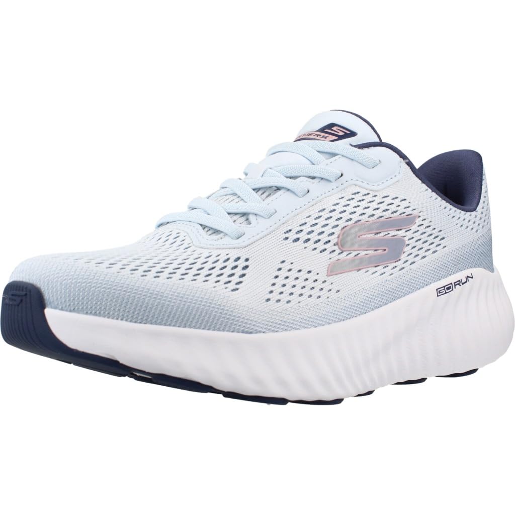 Skechers Women's Go Run Now Trainers, Blue, 4.5 UK