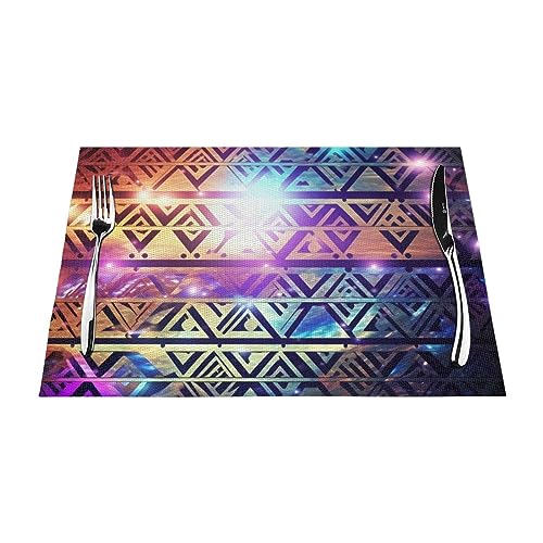 Sets de table antidérapants et lavables - Lot de 4 pour protéger la table