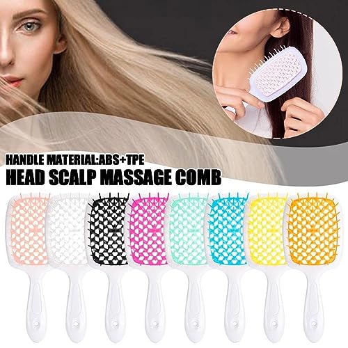 Nuova spazzola per capelli in rete scavata fuori