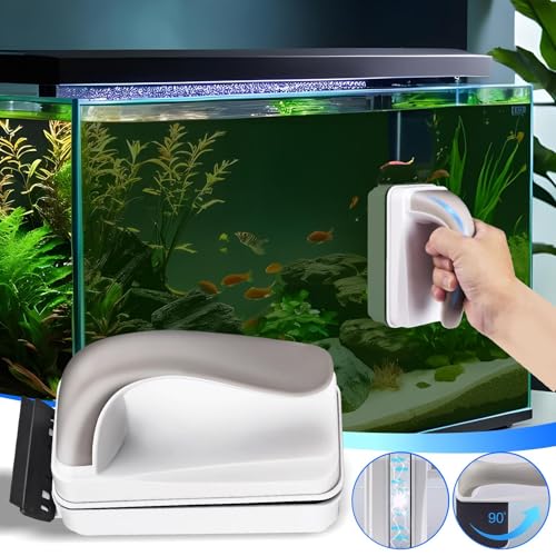 Aimant de nettoyage aquarium pour enlever algues sans rayer