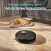 R1A Robot Vacuum Cleaner with Mop, Automatic Intelligent Cleaning Robot, Ultra-thin and Silent, Intelligent navigation, very Suitable for Hard Floors, Carpets, Pet hair（Black） robot vacuum