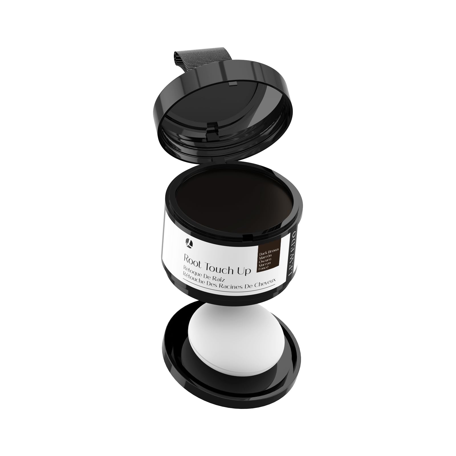 Hairline Powder 24H Stain-Proof Root Touch Up Hair Color for Gray Coverage Bald Spot Concealing Hair Shadow Powder