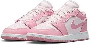 [ナイキ] エア ジョーダン 1 ロー J AIR JORDAN 1 LOW ミディアムソフトピンク/ホワイト/パールピンク 553560-614