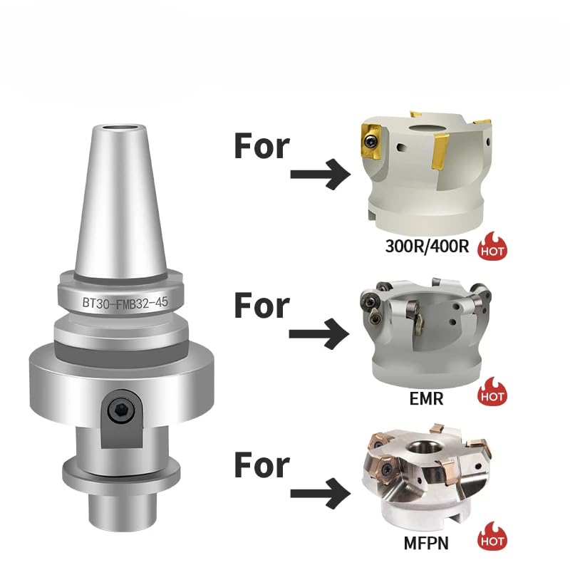 BT FMB BT30 BT40 FMB FMB22 FMB27 FMB32 Portautensili 45L 60L 100L Portautensili CNC 300R 400R Portautensili for Fresa Frontale for tornio(BT30-FMB16-60L)