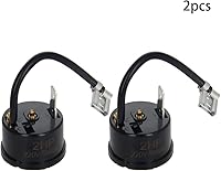 Vista 3 de Othmro 2 unids Compresor Portátil Protector de Sobrecarga Térmica 2HP 1500W Congelador Redondo Protección contra Sobrecarga Térmica Parte