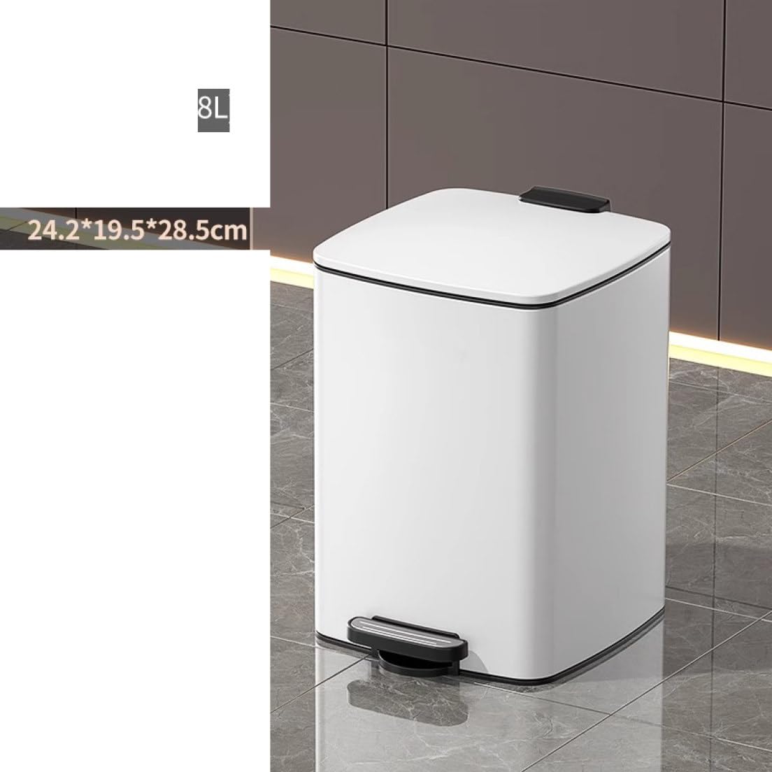 Amazon｜DB3NK ゴミ箱 ペダル ふた付き 分別 8L/18L 大容量