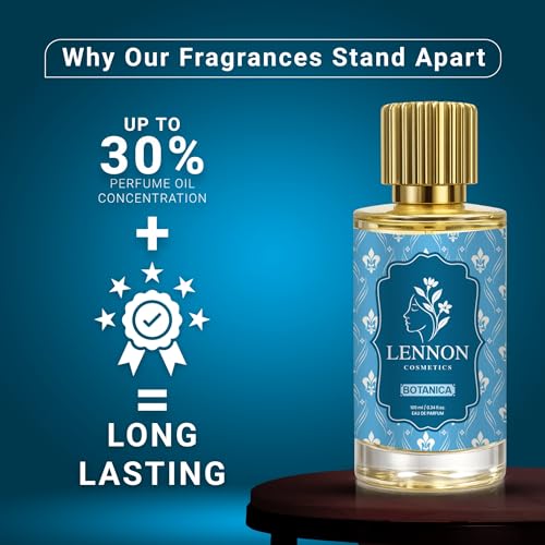 Image of Botanica Premium Eau De Parfum for Women & Men | Long Lasting Luxury Floral Fresh Fragrance | Imported Perfume Spray | Daily Wear & Party Use | 100ml