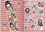 Santoro Gorjuss - Mini cuaderno con pegatinas - Carrusel