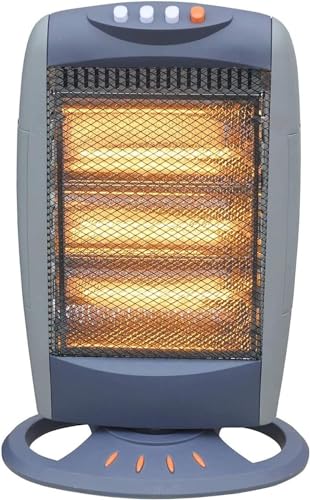 (HomeVibe) 1200w 3 Bar Compact Halogen Heater...