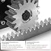 Cremallera para Motor Apertura Puerta STAN01-1050 mm, Acero Galvanizado, Juego Tornillos -...