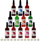Snow Cone & Shave Ice Syrup-Ready To Use-12 Quart Assortment (12 Quart Assortment)