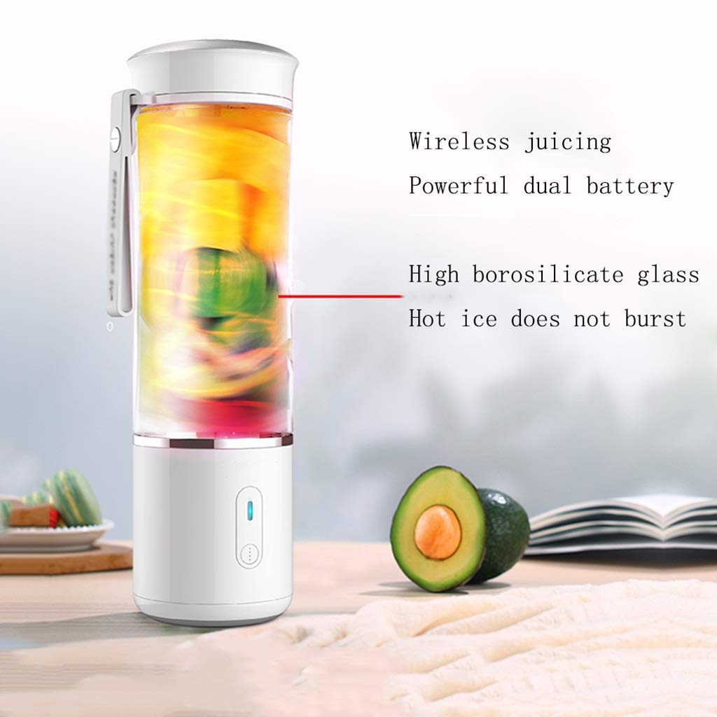 Portable Blender, Masticating juicer Extractor, Cold Press Juicer Machine, Quiet Motor, Reverse Function