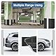 AiQInu Garagen Wandschutz, 2m x 20cm Wandschutz Garage Selbstklebend, 6mm Extra Dicker Türschutz, Wasserabweisend Anti-kollision und Anti-reibung Türkantenschutz für Garagenwand und Parkplatz