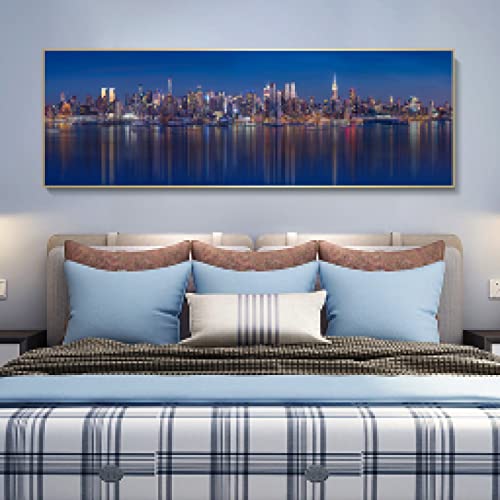 Toile art affiches pour habiller un mur vide au-dessus du lit sans encombrer l'espace - 2