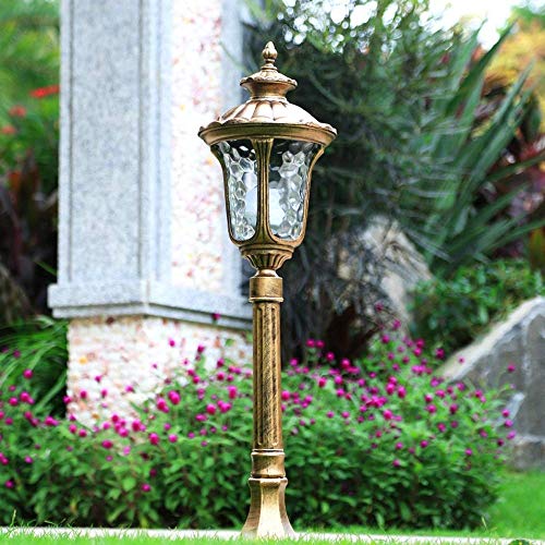 Éclairage de pilier de chemin en aluminium moulé lampadaire E27 - 7