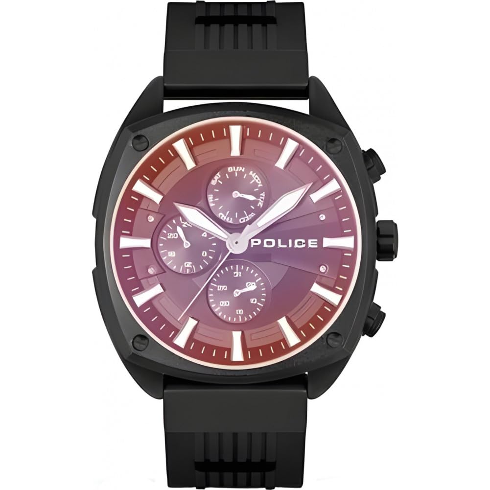 POLICE OUTLET Analogue PEWJQ2007302, Black, Modern