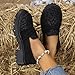 Platform Loafers for Women 2025,Women's Fashion Leather Bow Non Slip on Dress Round Toe Leopard Suede Penny Loafer Chunky Heels Lug Sole Comfortable Walking Casual Business Office Shoes