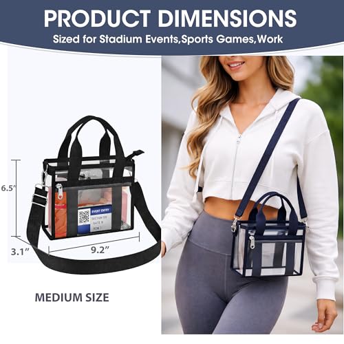 Bolso Tote Transparente para Mujer miniatura 2