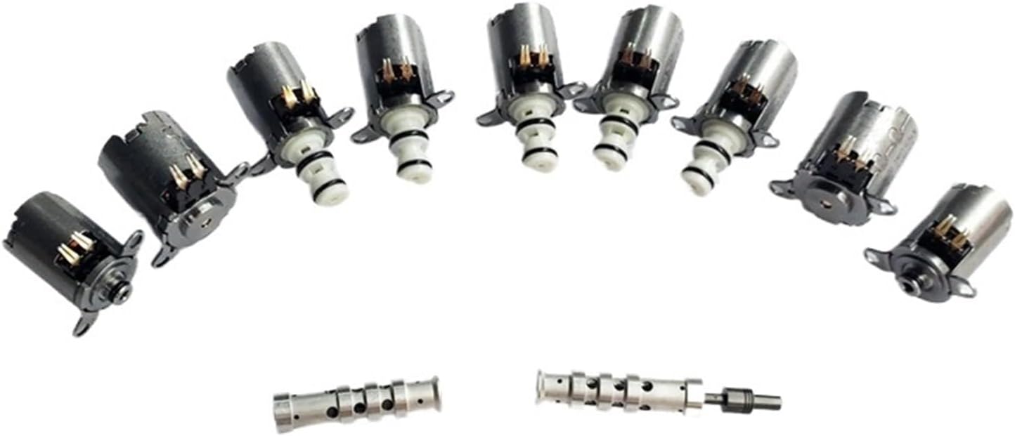 9PCS MPS6 6DCT450 Transmission Solenoid Kit 6 Speed Compatible With Ford Compatible With Galaxy Compatible With Focus Compatible With Mondeo