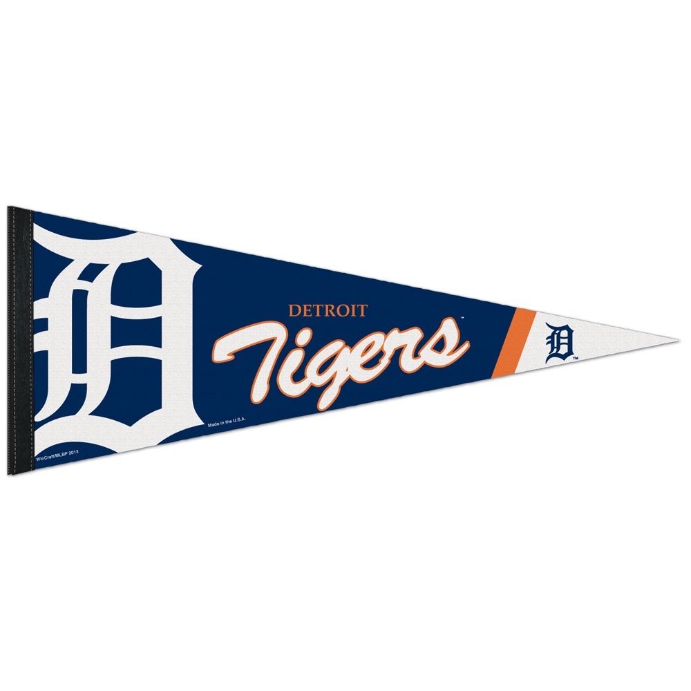 Fanion Detroit Tigers MLB 30,5x76,2 cm drapeau de sport américain