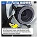 4PCS 6.5'' Car Foam Speaker Enhancer, Slow Rebound Speaker Foam Rings, Self Adhesive Bass Blocker Kit for Enhancing Stereo Sound, Universal Door Baffle Enhancer Gasket