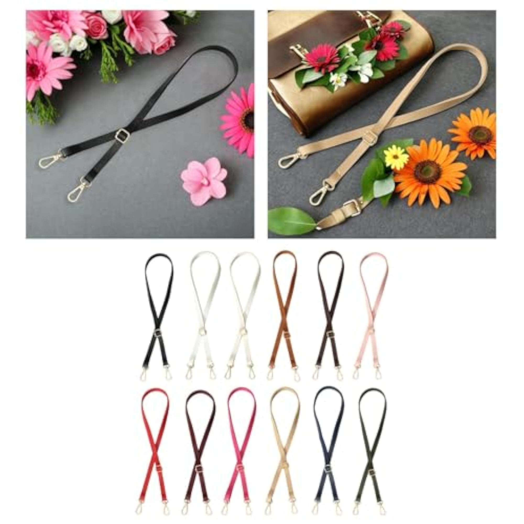 Comfortable Purse Chain Strap for Shoulder Bag, Black