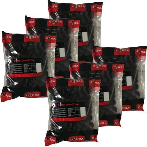 Venco Holland Lakritze Muntendrop 6 Packungen a 1kg (normales Lakritz)