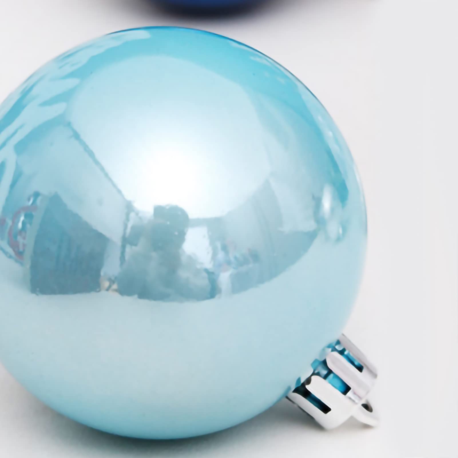 Bombki Choinkowe Ozdoby Niebieskie Boże Narodzenie Kulki Ozdoby Shatterproof Choinki Dekoracje Na Wakacje Wedding Party Decoration, 30 sztuk Bombki świąteczne