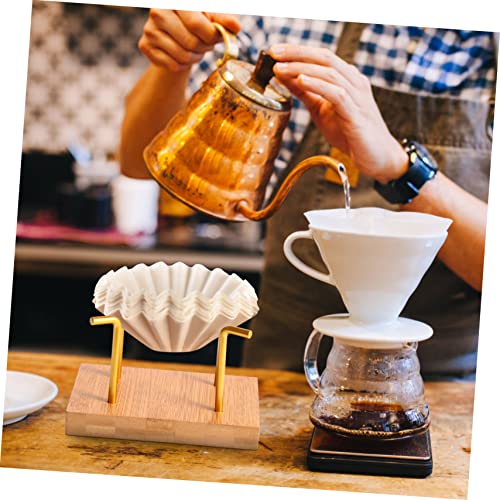 Zerodeko 4 Peças Suporte Para Filtro De Café Organizador De Armazenamento De Café Filtro De Papel De