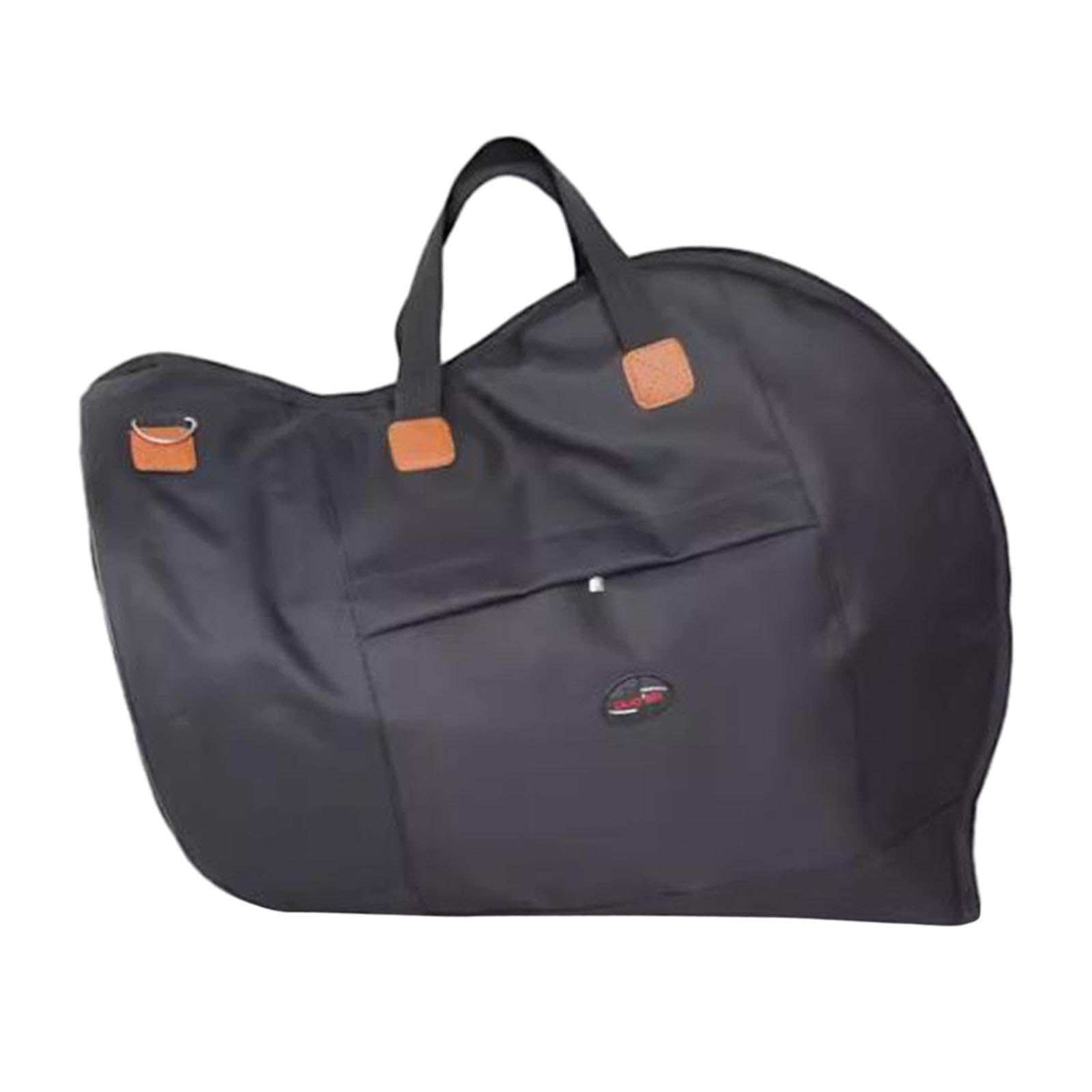 Borsa impermeabile per strumenti musicali con tracolla regolabile Custodia per corno francese realizzata in spesso tessuto Oxford con tracolla