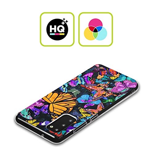 Funda mariposas Samsung S23 protectora carcasa tpu suave flexible 2