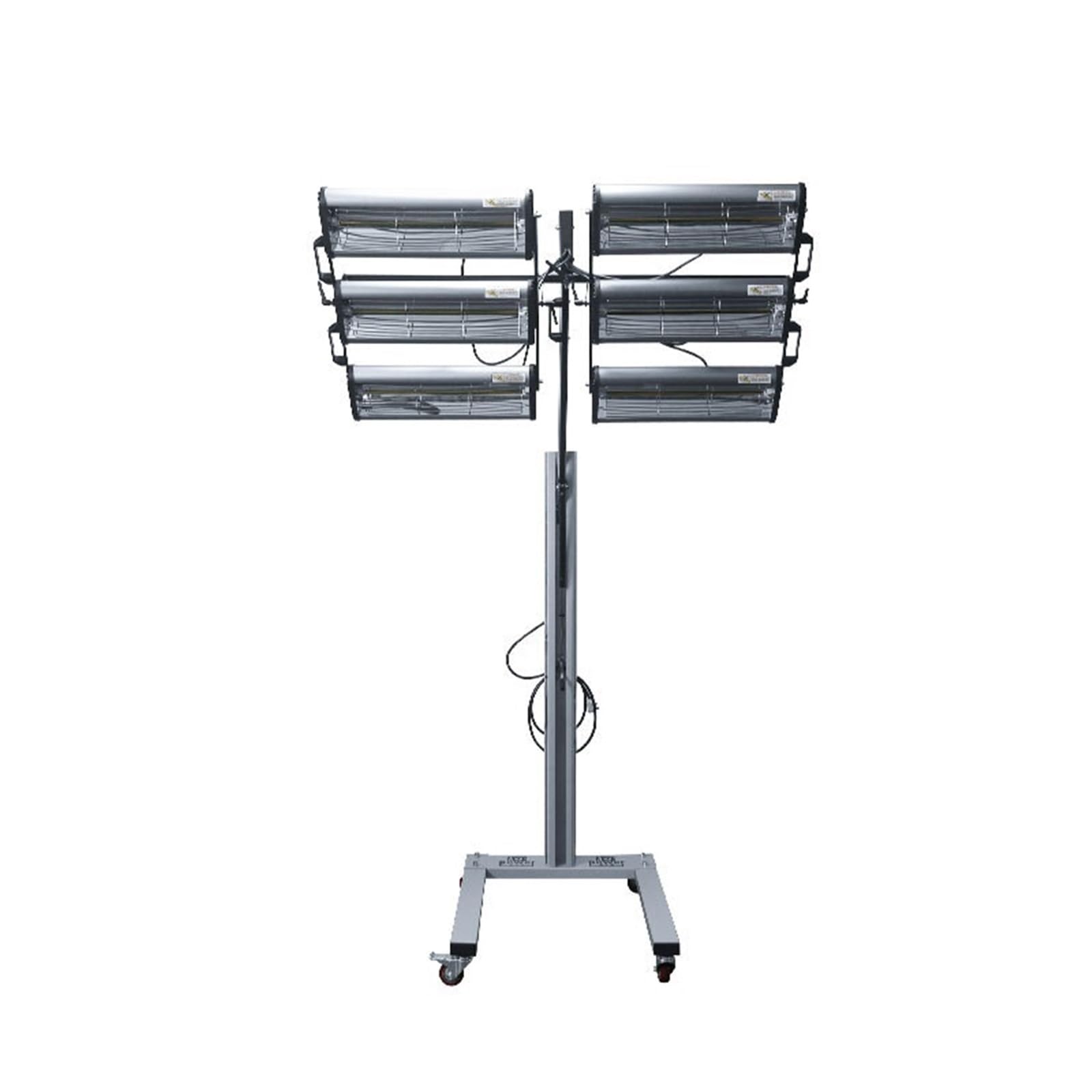 Lampa do utwardzania farby na podczerwień, Sprzęt Do Pielęgnacji Samochodu O Mocy 6000 W. Suszarka Do Lakieru. Krótkofalowa Lampa Do Utwardzania Lakieru Na Podczerwień do naprawy karoserii, podgrzewac