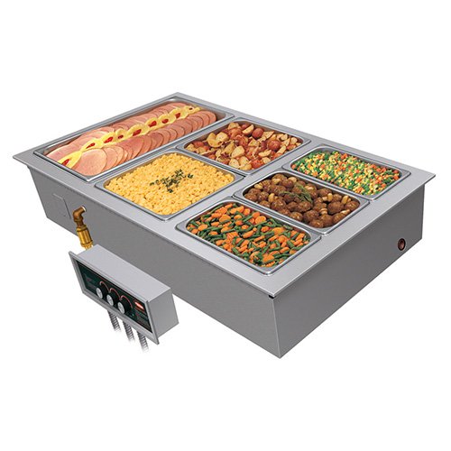 Hatco HWBI-3M Drop-In Hot Food Well w/ Manifolded Drains