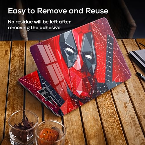 Image of Full Body Laptop Skin Bubble-Free| Laminated| Removable| HD Quality Sticker for Laptops Upto 15.6 Inches Compatible with Hp /Dell /Acer /Lenovo /Asus etc.(DSGN-214)