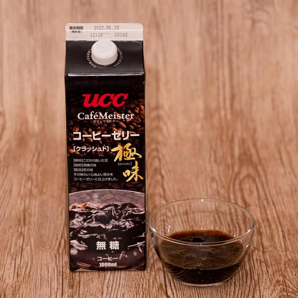 Amazon.co.jp: UCC 極味クラッシュドコーヒーゼリー 1000ml : 食品