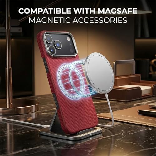 Étui iPhone 17 Pro Max MagSafe mince 1 mm avec grip antidérapant - 6