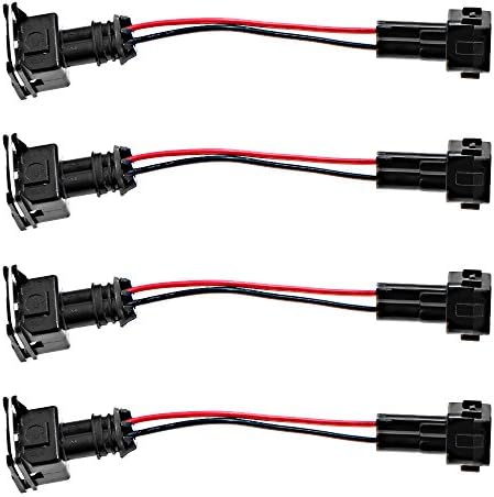 Adaptador de Injetor de Combustível OBD2 para OBD1 EV1 Hoypeyfiy para Honda e Acura – Kit com 4 unidades