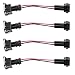 OBD2 TO OBD1 EV1 Fuel Injector Adapter Conversion Harness for HONDA ACURA (Pack of 4)
