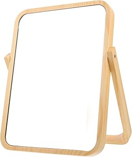 Angoily Espejo de tocador de madera, espejos ...
