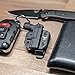 Mini Pistol Shaped Keychain with Holster and Belt Clip - Sig P226 - by Blade-Tech Holsters