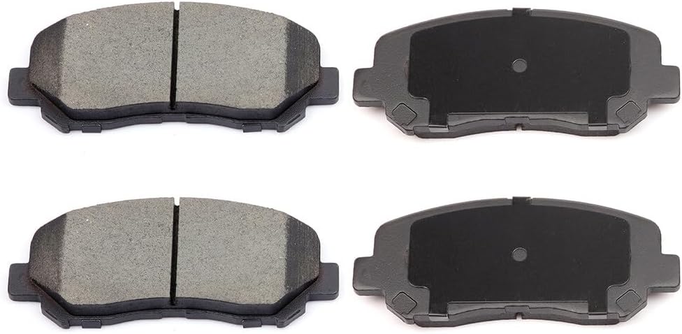LSAILON [D1623] Front Ceramic Disc Brake Pads Set For Chrysler 200 2015-2016,For Dodge Dart 2013-2016 [4PCS]