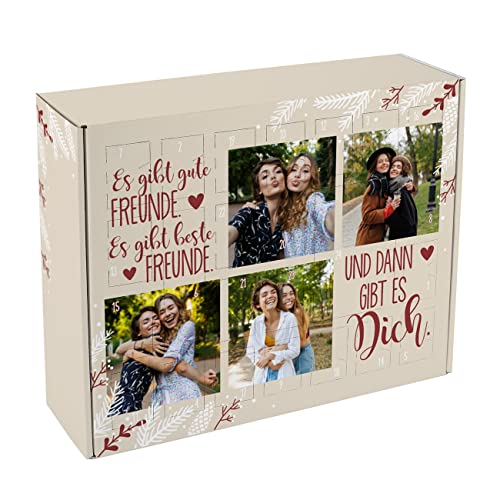 Herz & Heim® Adventskalender für die Beste Freundin zum selbst...